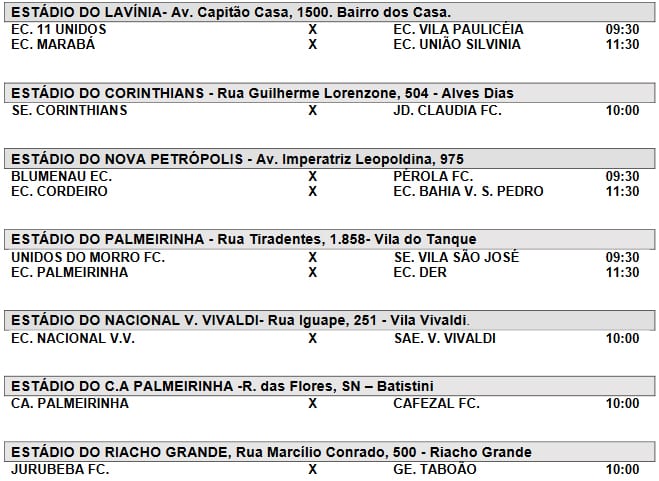 3 rodada especial 26-3